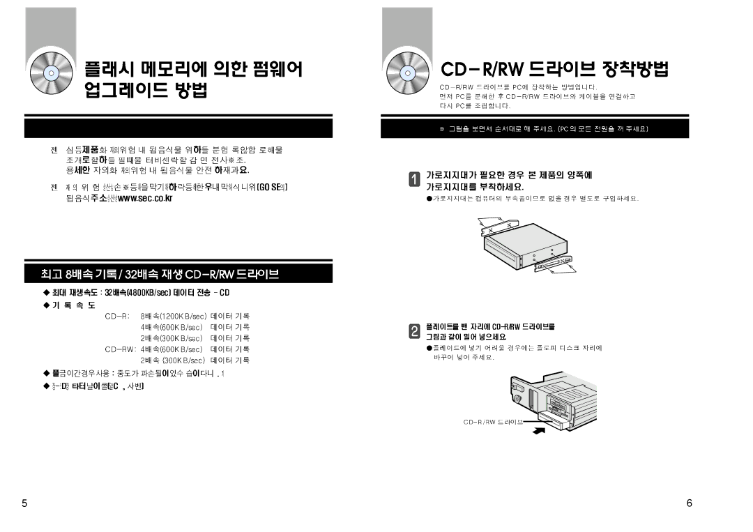 Samsung SW-208 manual 