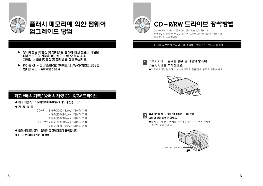 Samsung SW-208 manual 