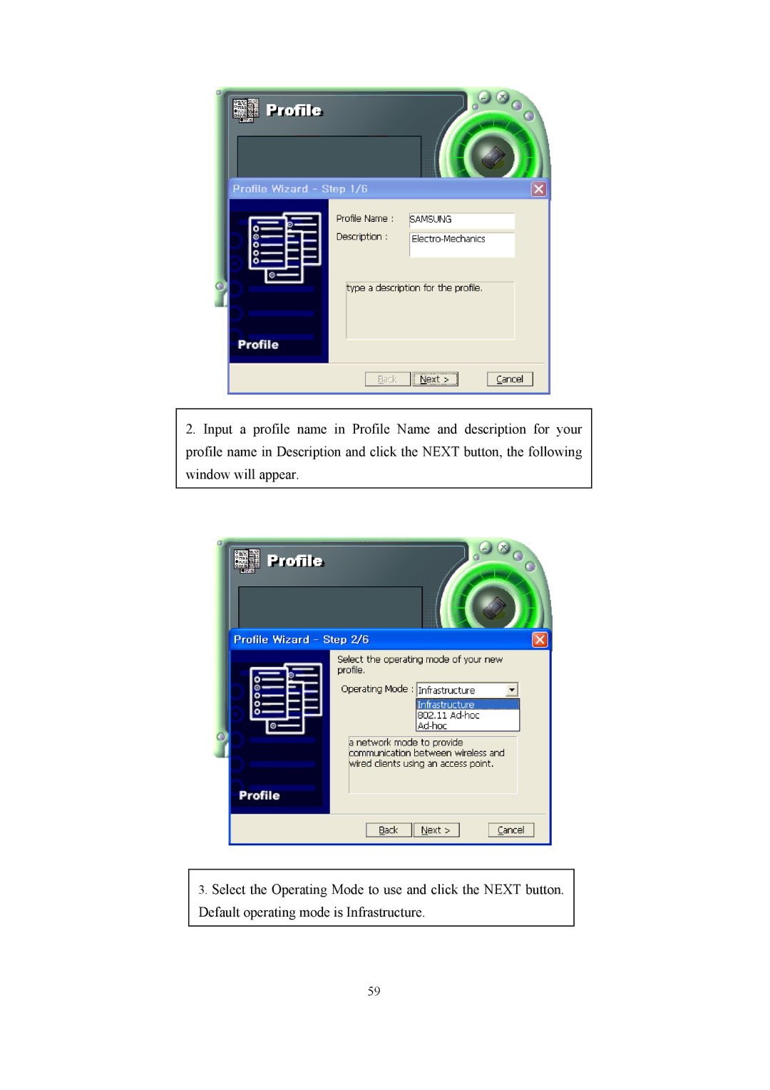 Samsung SWL-2100N user manual 