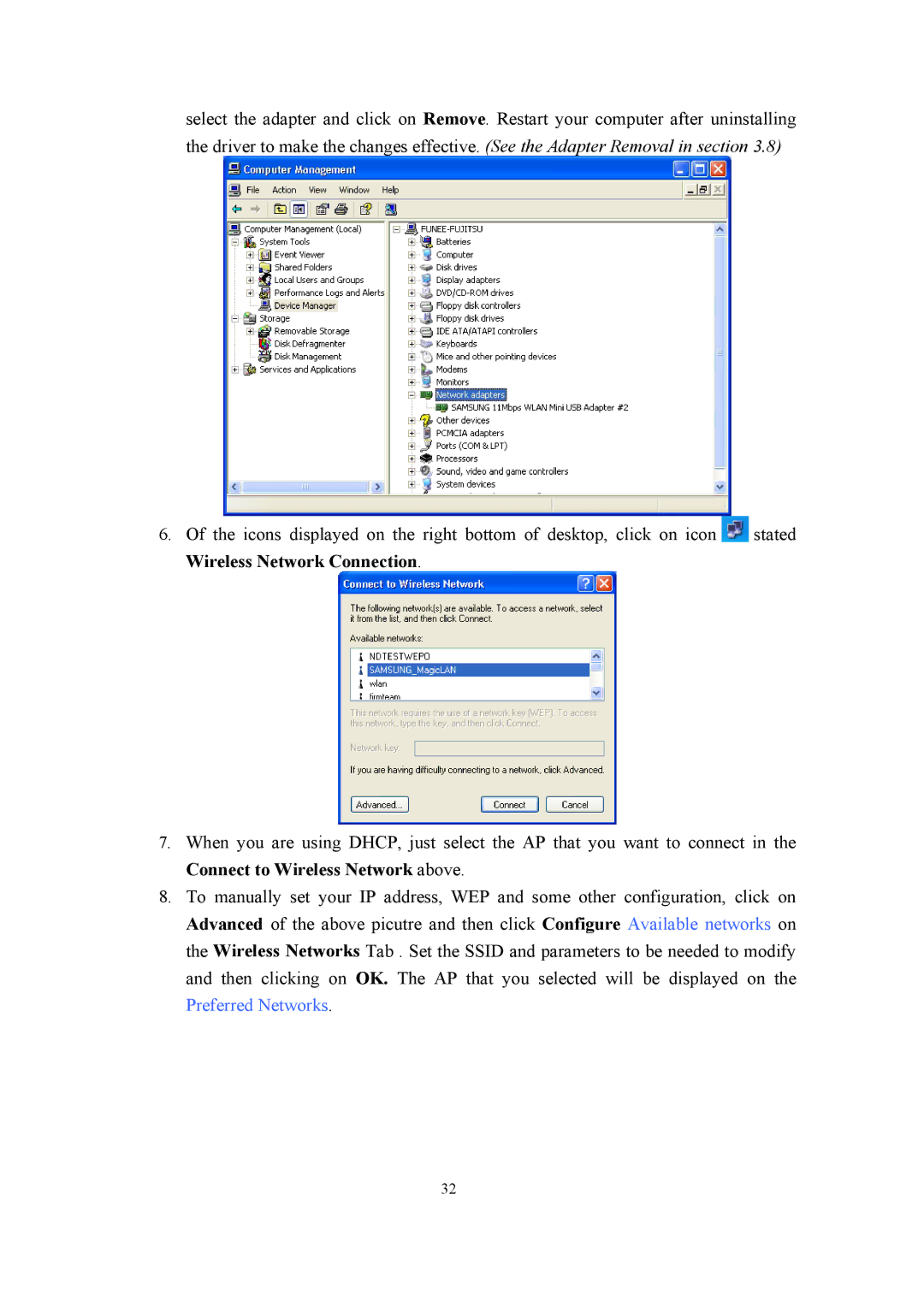 Samsung SWL-2200U user manual 