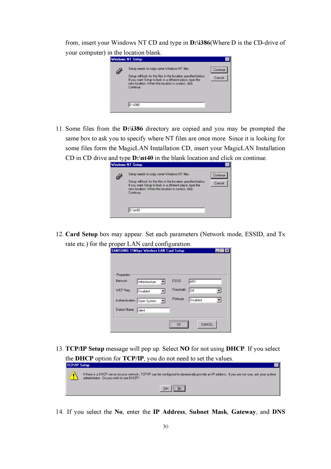 Samsung SWL-2210M, SWL-2210P user manual 