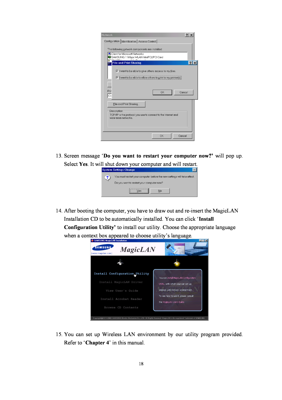 Samsung SWL-2210M, SWL-2210P user manual 