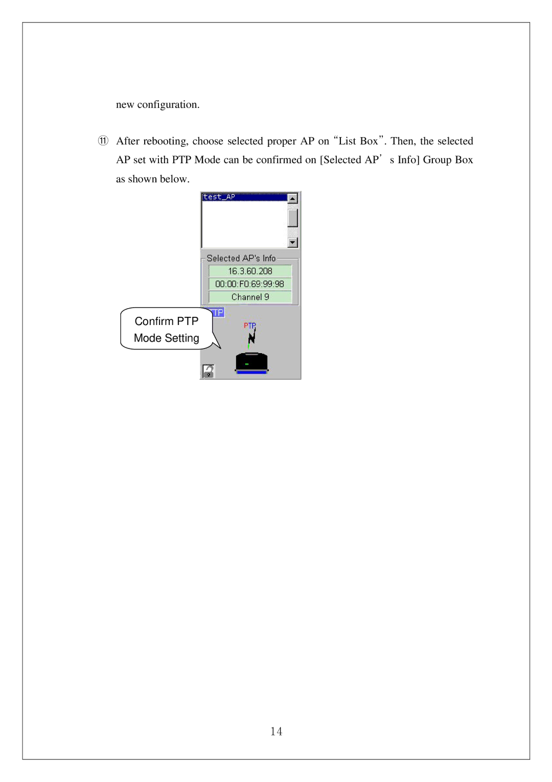 Samsung SWL-3000AP manual Confirm PTP Mode Setting 