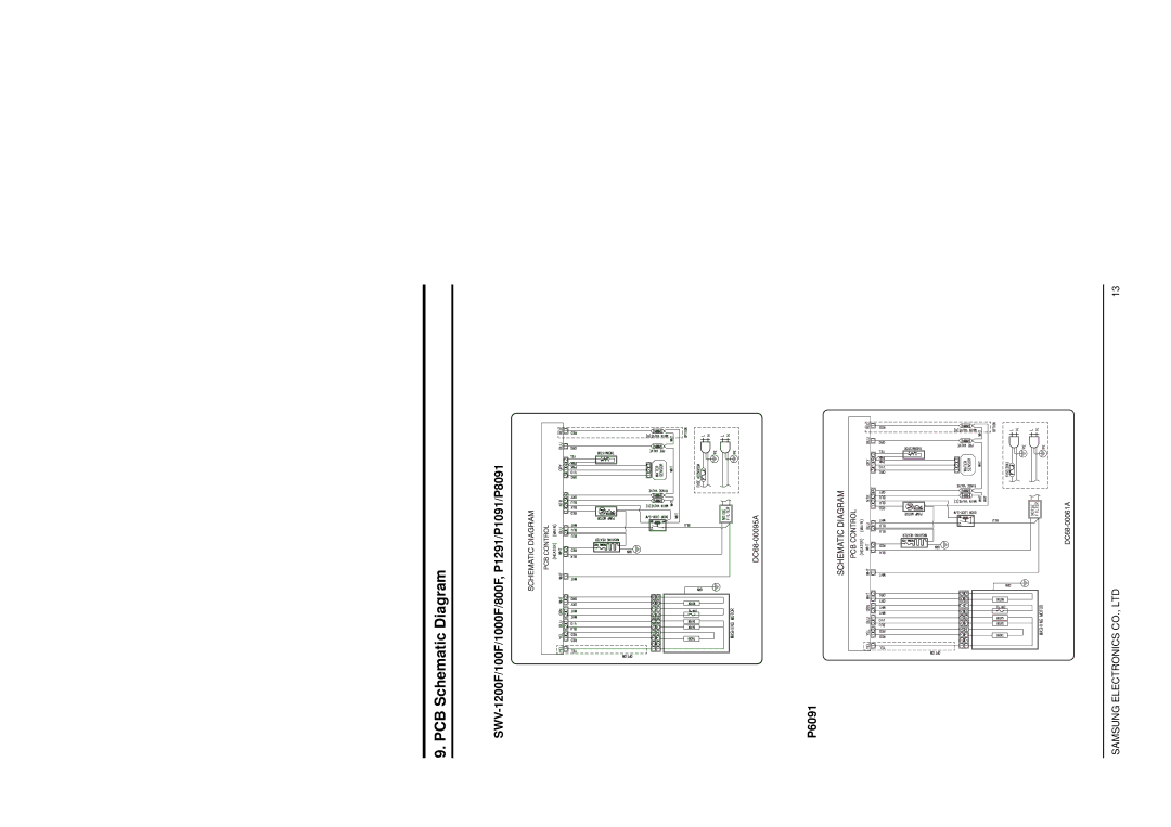 Samsung SWV-1200F service manual PCB Schematic Diagram 