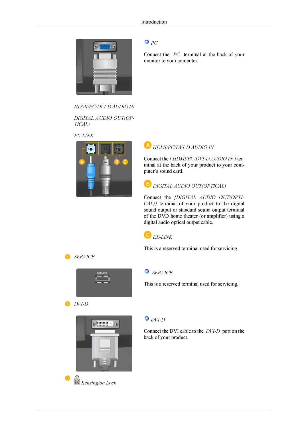 Samsung T200HD, T220HD user manual Service 