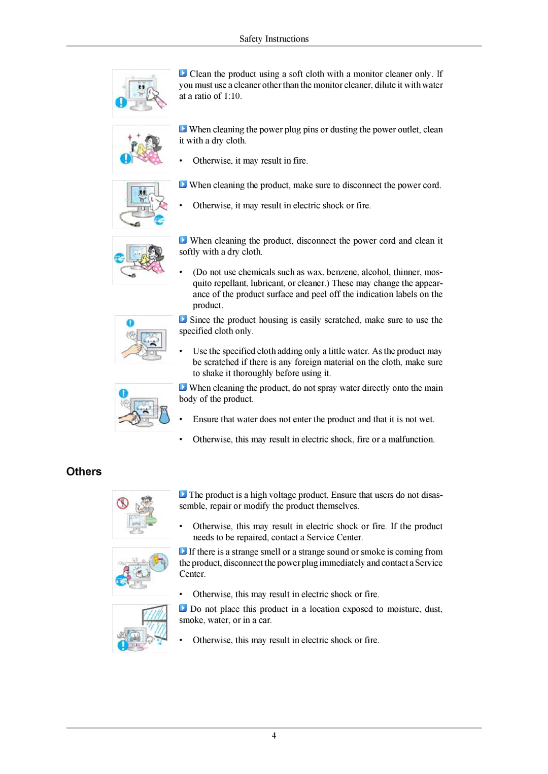 Samsung T220G, T200G, T190G user manual Others 