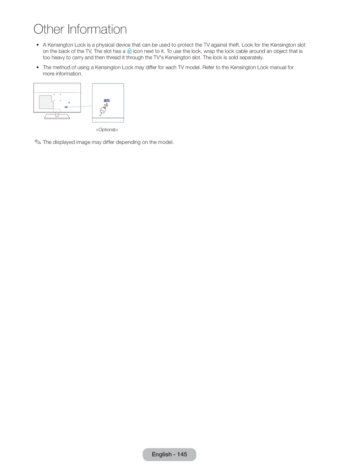 Samsung TD390S, T24D390SW, T27D390SW user manual Displayed image may differ depending on the model 