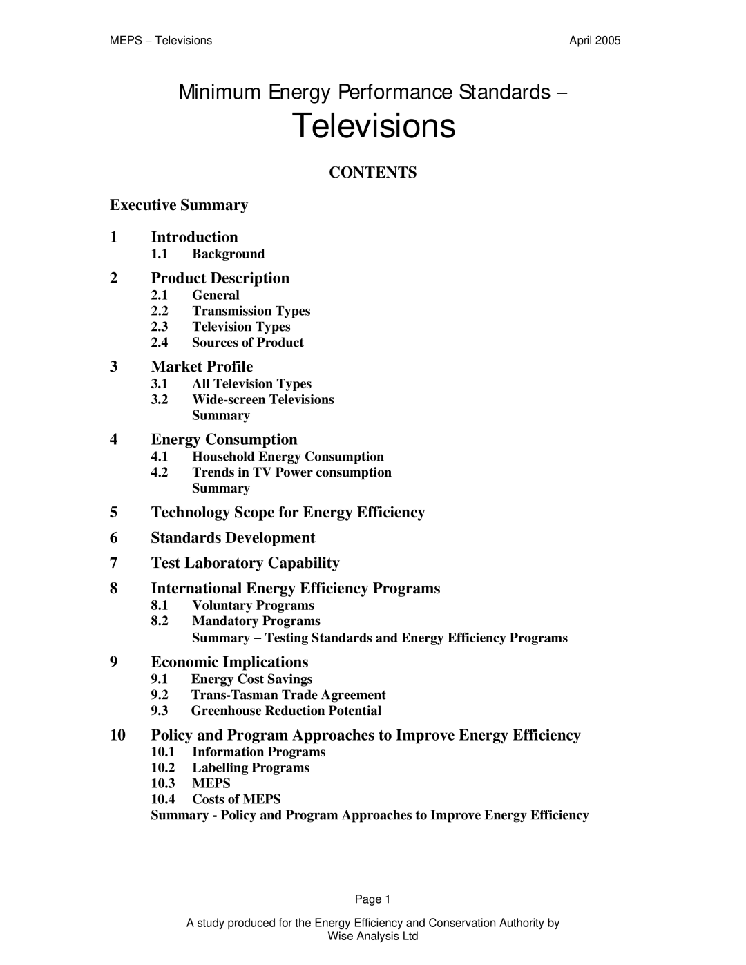 Samsung Televisions manual Contents 