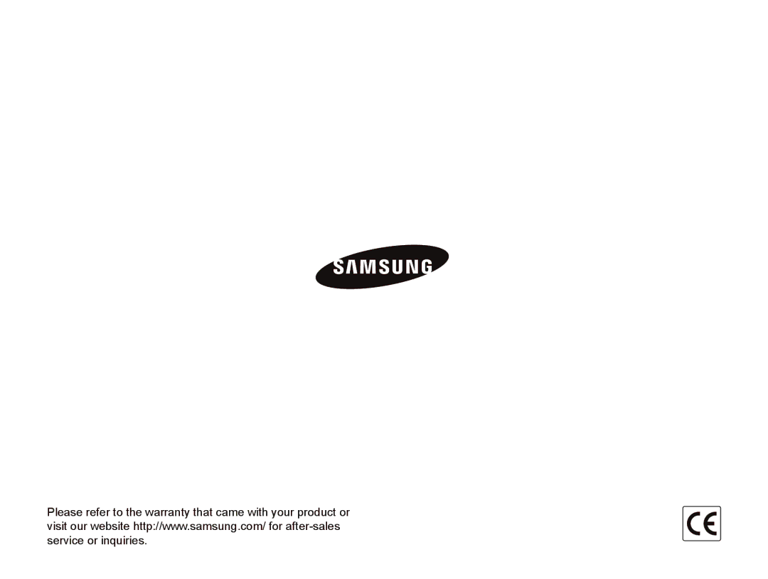 Samsung TL210 user manual 