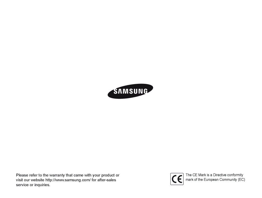 Samsung ECTL320BBPUS user manual 