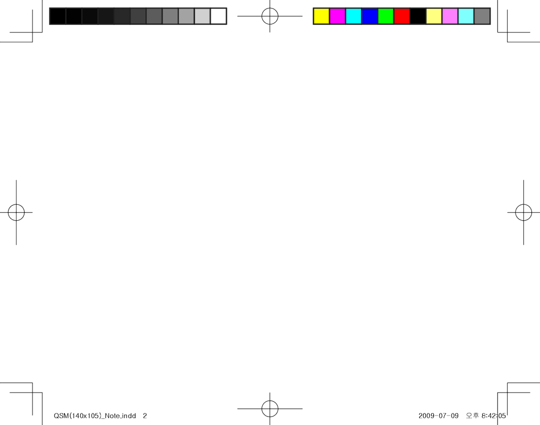 Samsung TL350 quick start manual QSM140x105Note.indd 2009-07-09 오후 