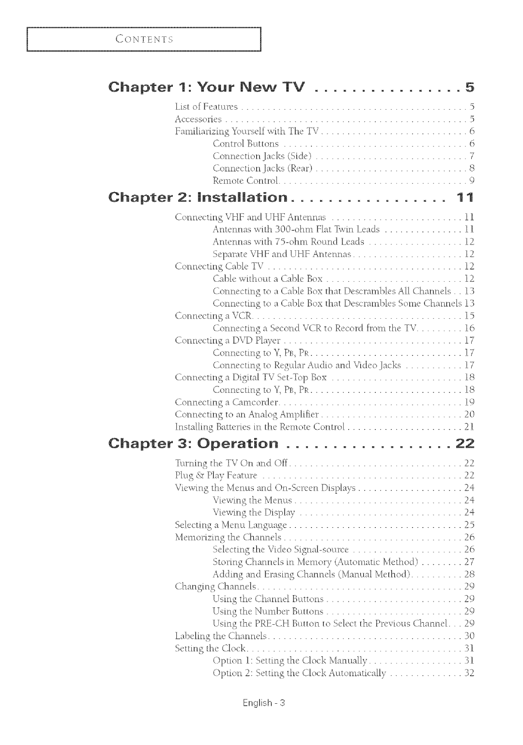 Samsung TX-R2764 manual New, Chapter Nstaation, Chapter Operation, To Shctthe 