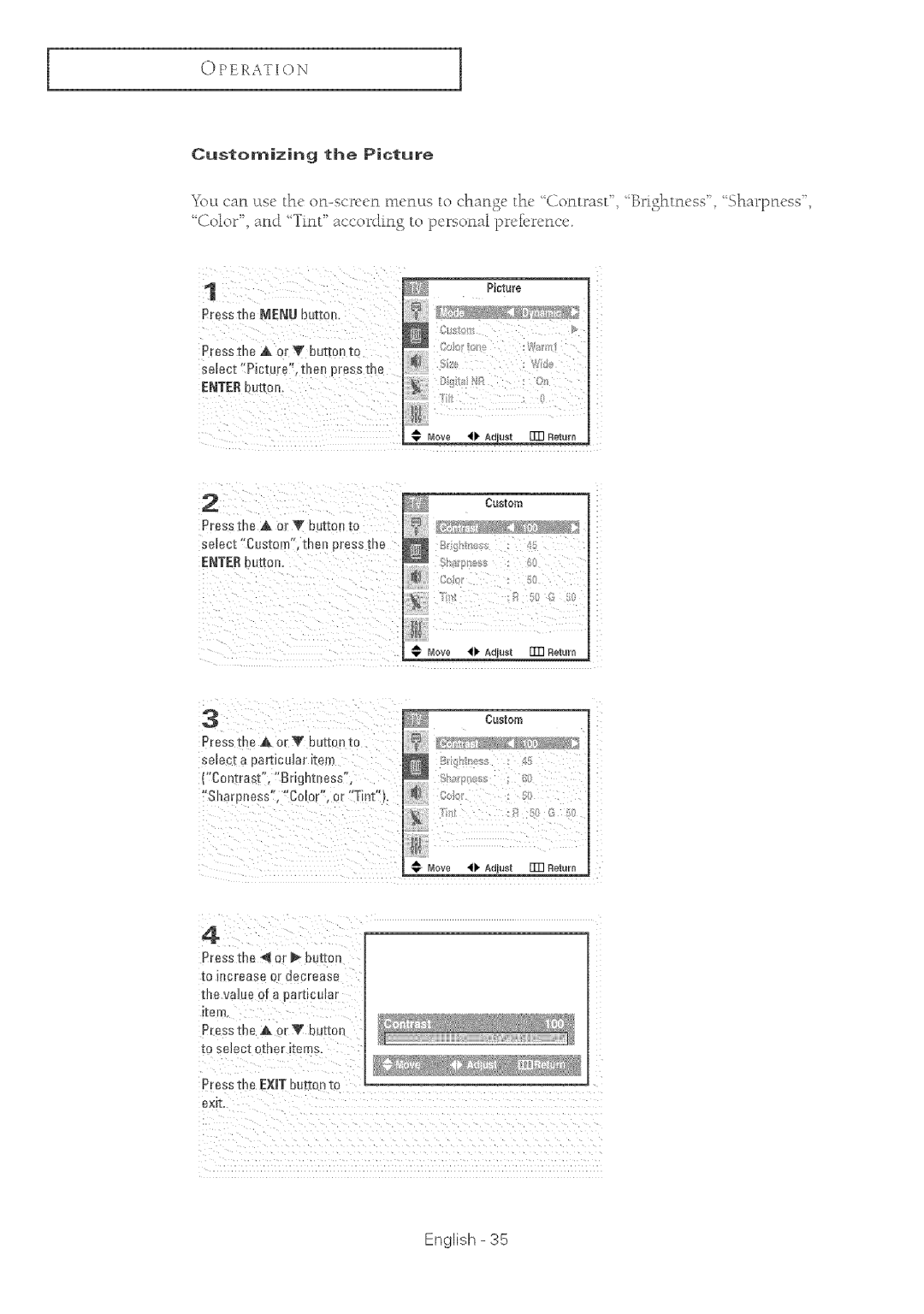 Samsung TX-R2764 manual PresetheA 0rv b.onto, Ill 