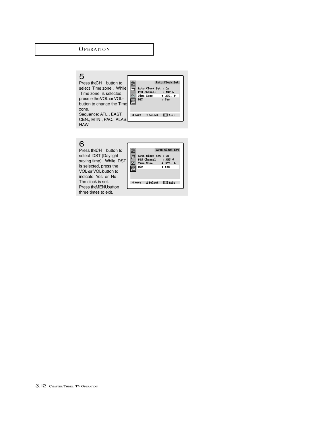 Samsung TXM3292F, TXM 2790F, TXL 2791F manual E R At I O N 