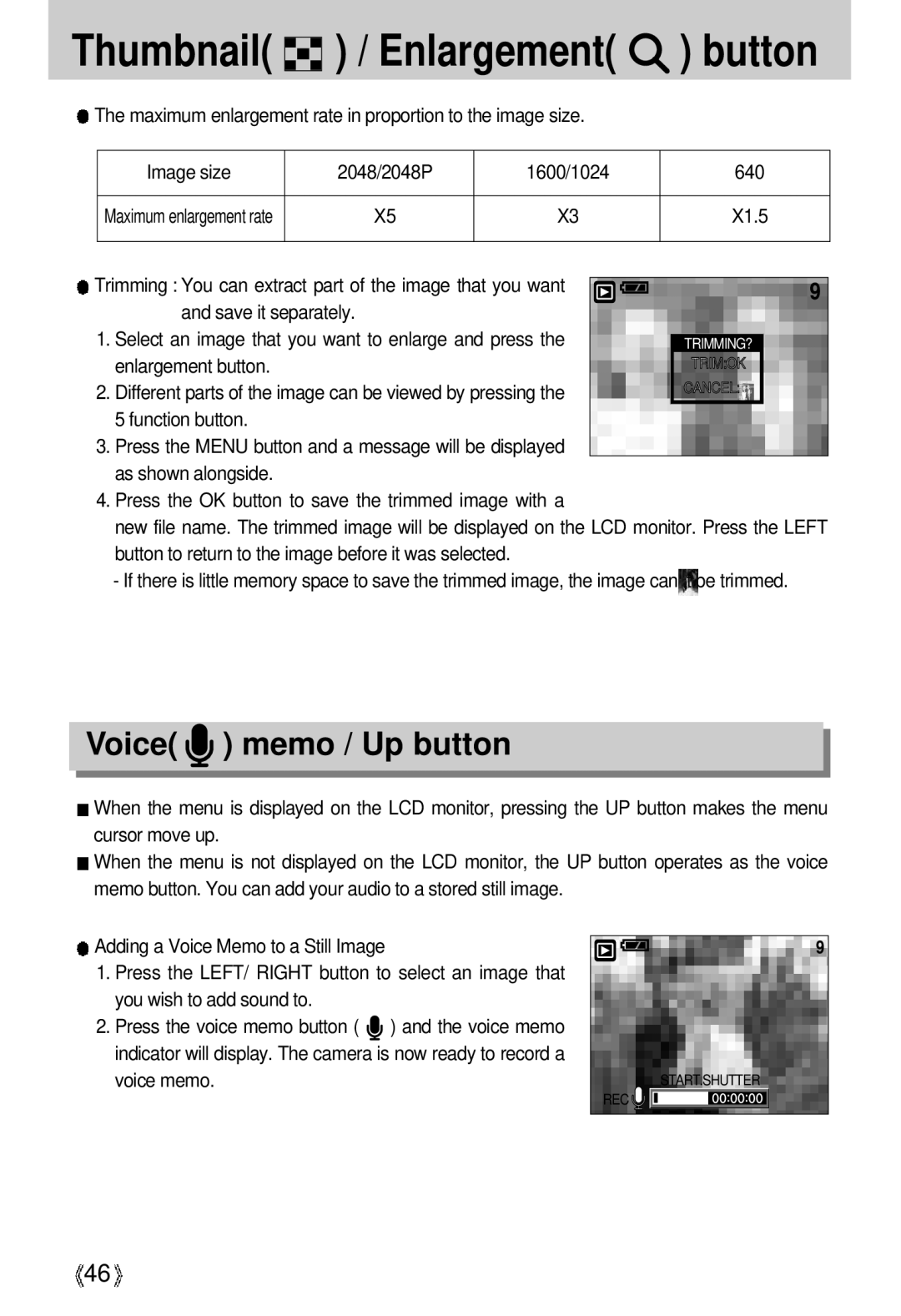 Samsung U-CA 3 manual Save it separately, Voice memo 