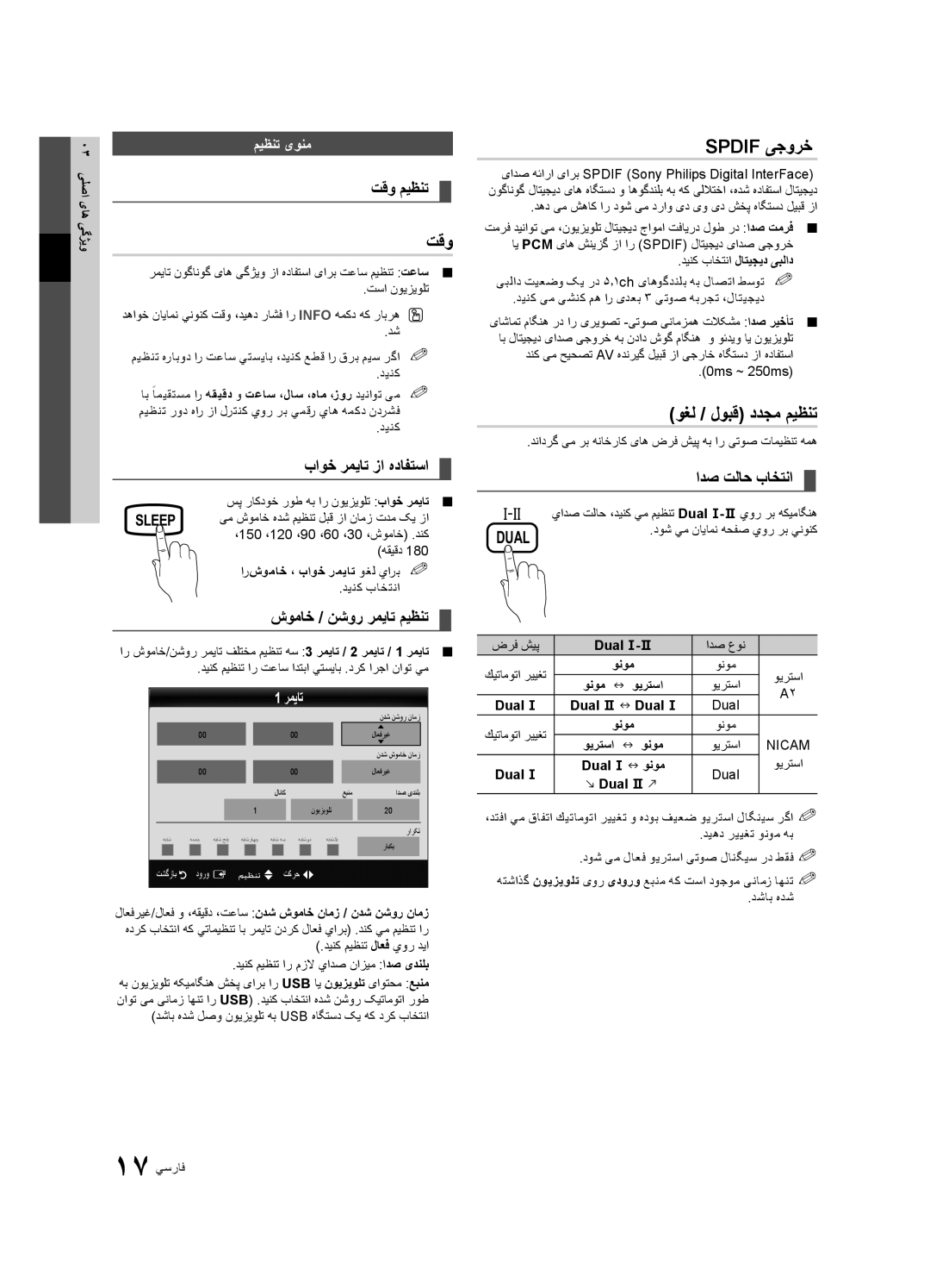 Samsung UA32C4000PXSV, UA26C4000PXSV, UA26C4000PXTW, UA32C4000PXUM, UA22C4000PXHC تقو, Spdif یجورخ, وغل / لوبق ددجم میظنت 