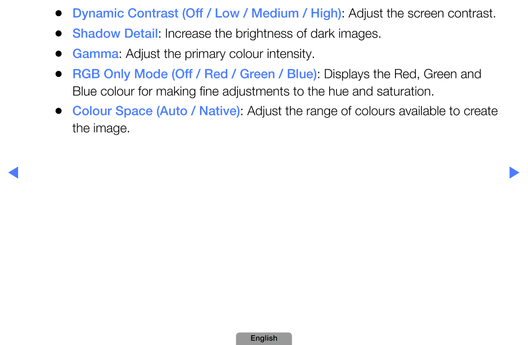 Samsung UA32D5800VRXXT manual English 