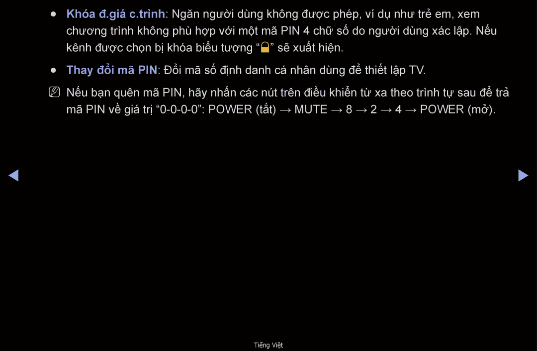 Samsung UA40D6600WMXXV, UA32D6000SNXXV, UA40D6000SNXXV, UA55D6600WMXXV, UA40D6600WNXXV, UA46D6400UMXXS manual Tiếng Việt 