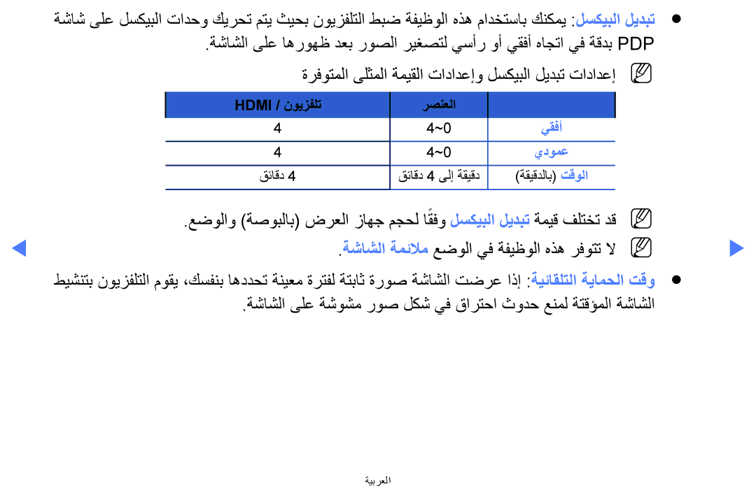 Samsung UA32H4270ASXEG, UA32H4270ASXSK, UA40H5270ASXMZ, UA40H5270ASXUM, UA40H5270ASXEG, UA32H4270ASXMM manual يقفأ يدومع 