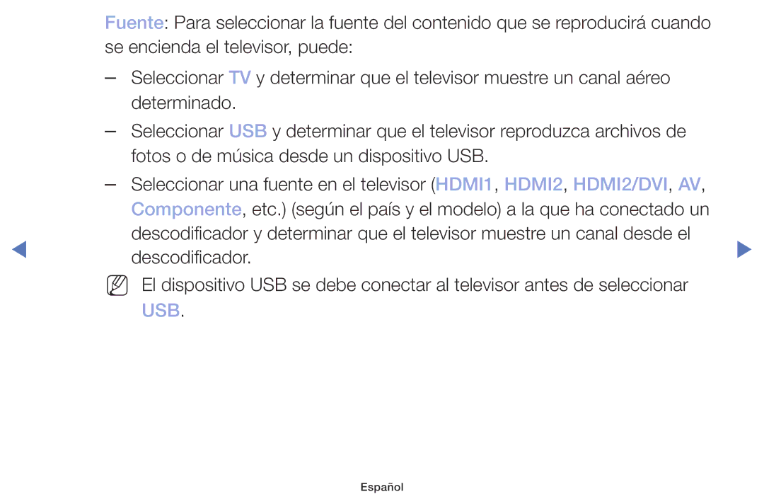 Samsung UA32K4070DSXMV manual Español 