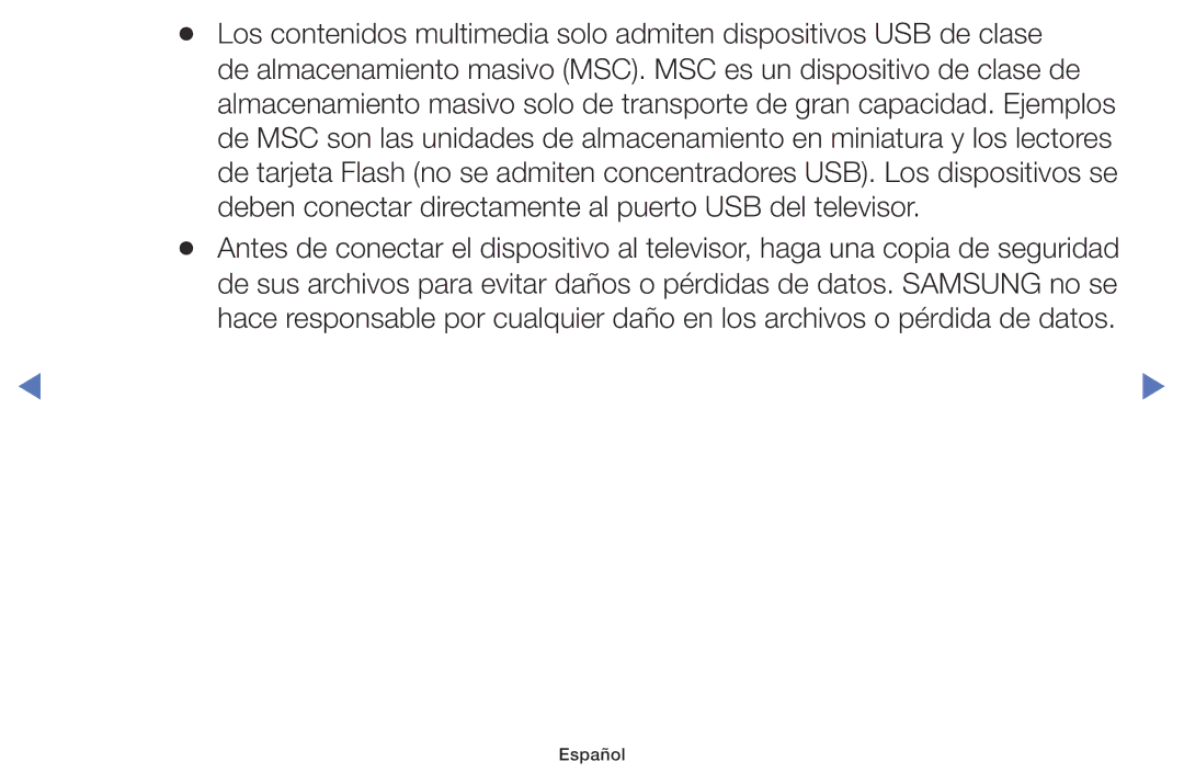 Samsung UA32K4070DSXMV manual Español 