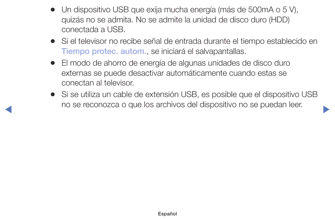 Samsung UA32K4070DSXMV manual Español 