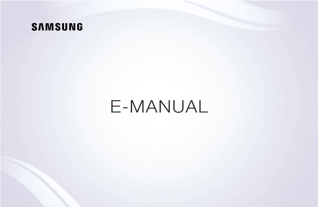 Samsung UA32K5100AKXZN manual Manual 