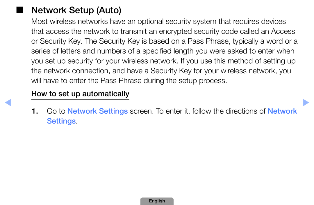 Samsung UA32D5000PRXXT manual Will have to enter the Pass Phrase during the setup process, How to set up automatically 