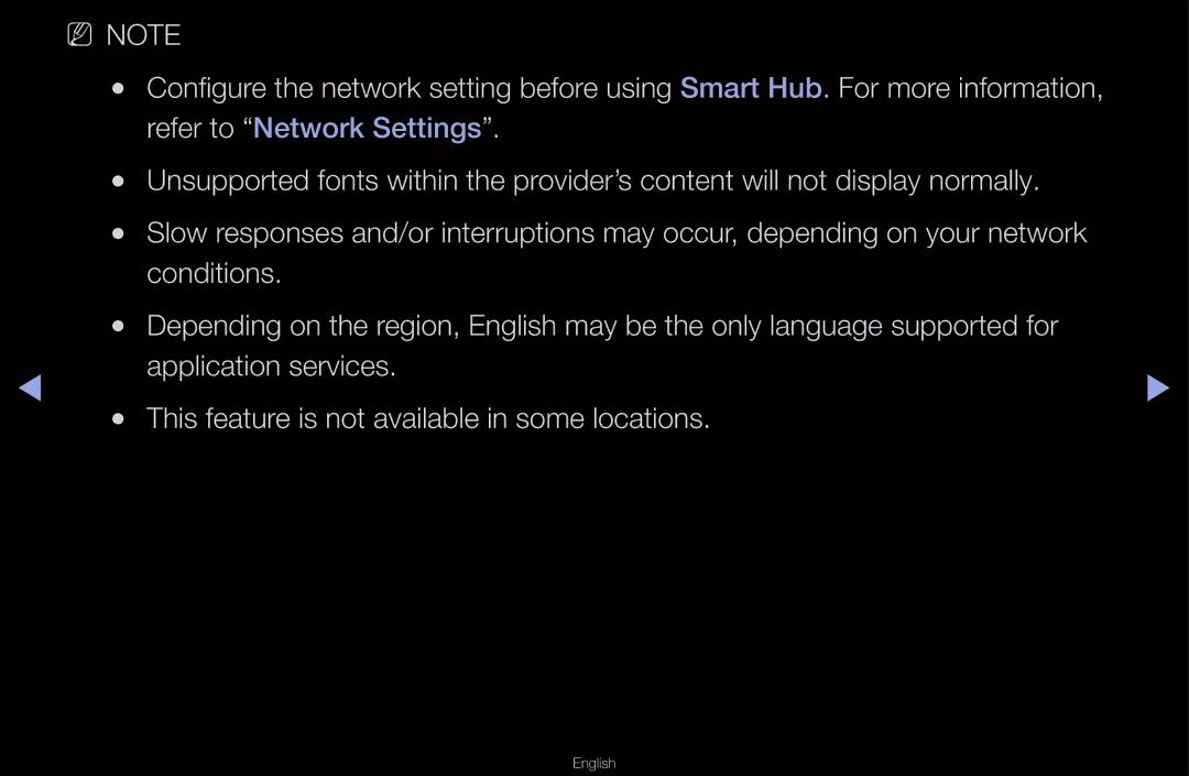 Samsung UA40D6000SNXTW, UA40D6600WMSHD, UA40D6600WNXHC, UA40D6600WNXUM, UA32D6000SNXZN manual Refer to Network Settings 