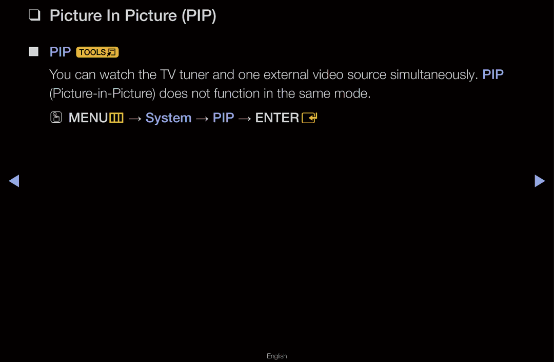 Samsung UA46D6600WMSHD, UA40D6600WMSHD, UA40D6600WNXHC, UA40D6600WNXUM, UA55D6600WMXHC, UA40D6400UMXHC Picture In Picture PIP 