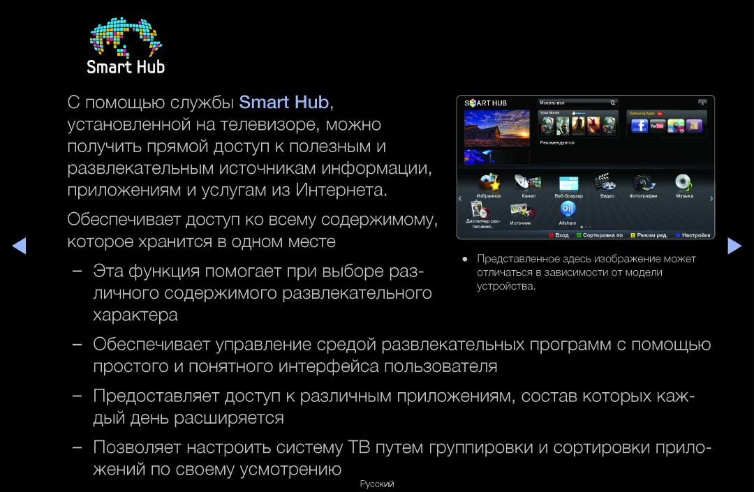 Samsung UA46D6600WRXCS, UA40D6600WRXCS, UA55D6600WRXCS, UA46D6000SRXCS manual Представленное здесь изображение может 