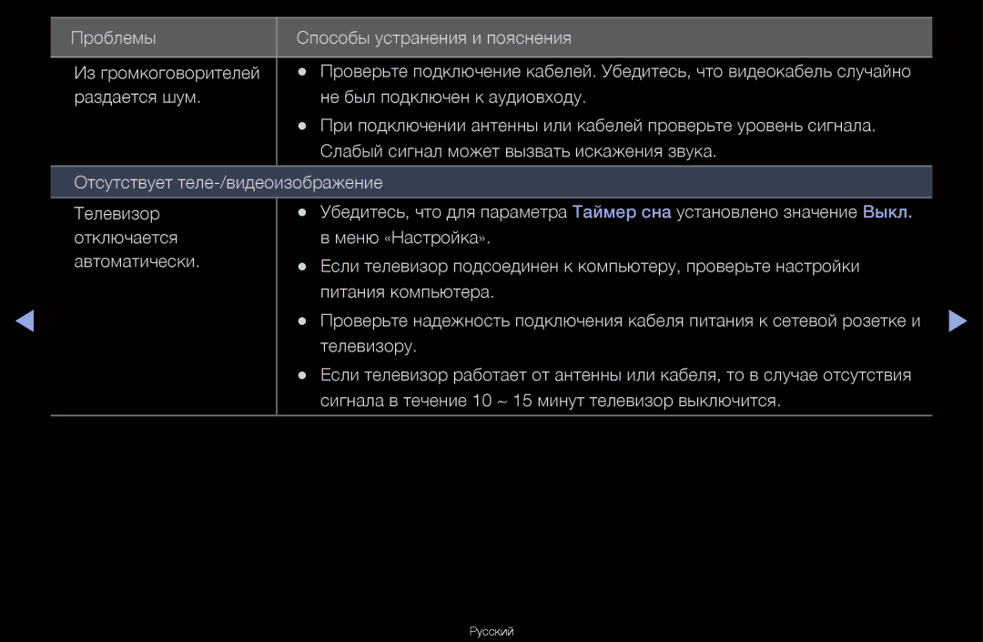 Samsung UA55D6600WRXCS, UA40D6600WRXCS, UA46D6000SRXCS, UA46D6600WRXCS manual Русский 