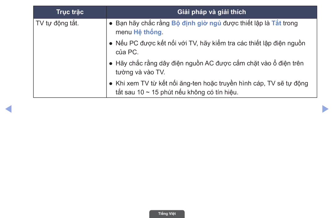 Samsung UA55EH6030RXXV, UA40EH6030RXXV, UA46EH6030RXXV manual Menu Hệ̣ thống 