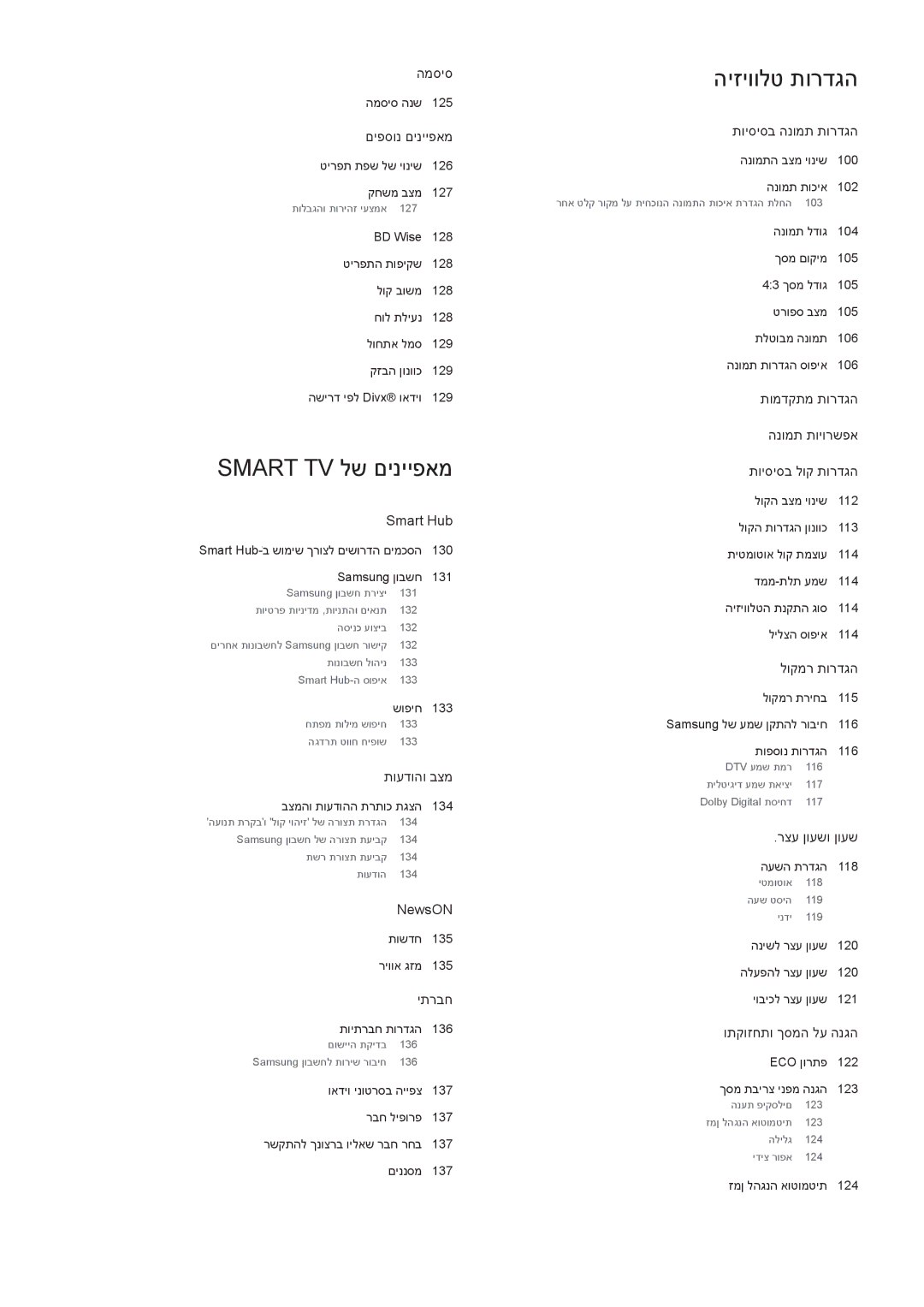 Samsung UA32F5300AMXSQ, UA40F5300AMXSQ, UA65F6400AMXSQ, UA50F6800AMXSQ, UA46F5300AMXSQ, UA50F6400AMXSQ Smart TV לש םינייפאמ 