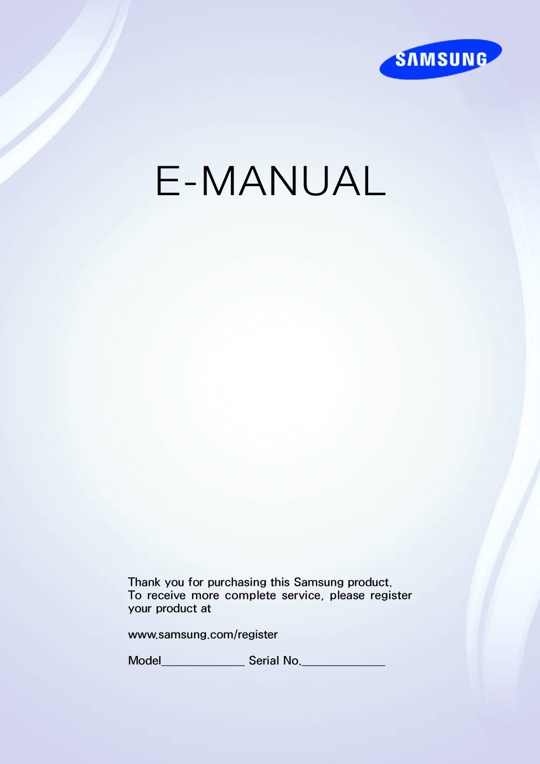 Samsung UA40F6800ARXSK, UA40F6800ARXZN, UA40F5500ARXSK, UA50F5500ARXSK, UA32F4500ARXSK, UA65F6400ARXSK manual Manual 