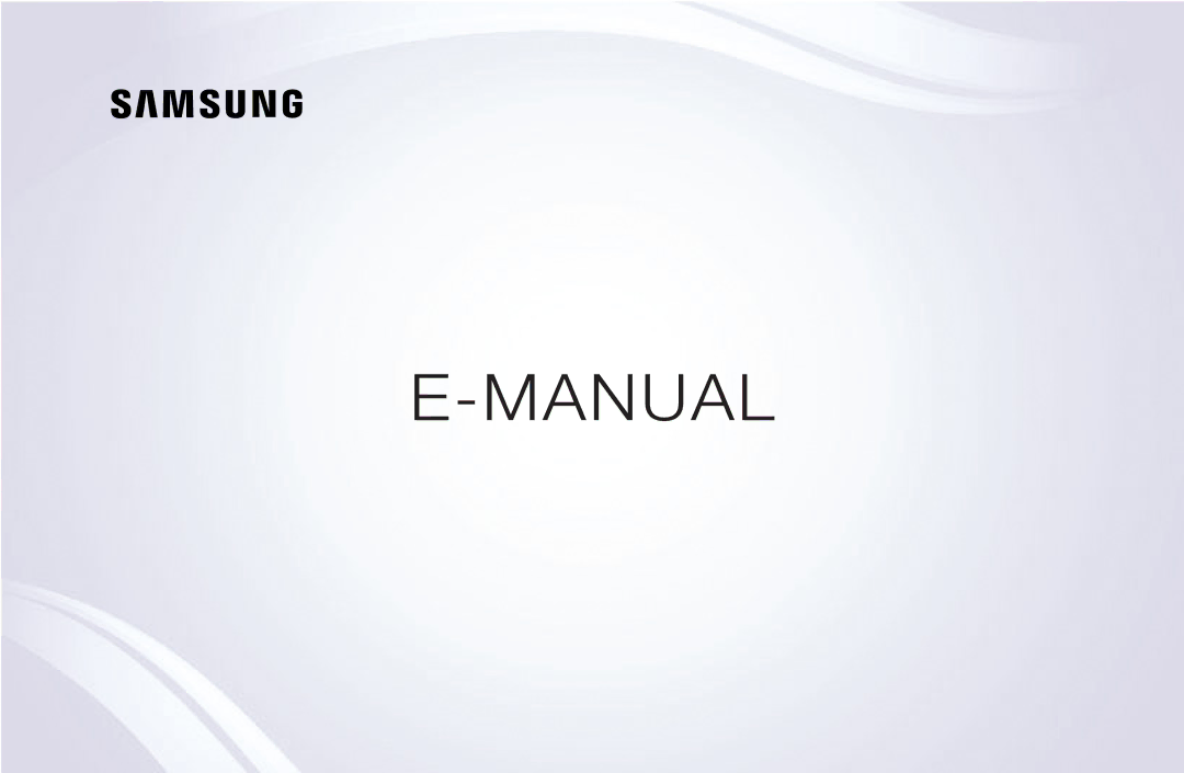 Samsung UA43J5100AWXSQ, UA40J5100AWXSQ, UA32J4003AWXSQ, UA32J4100AWXSQ, UA50J5100AWXSQ, UA32J5100AWXSQ manual Manual 