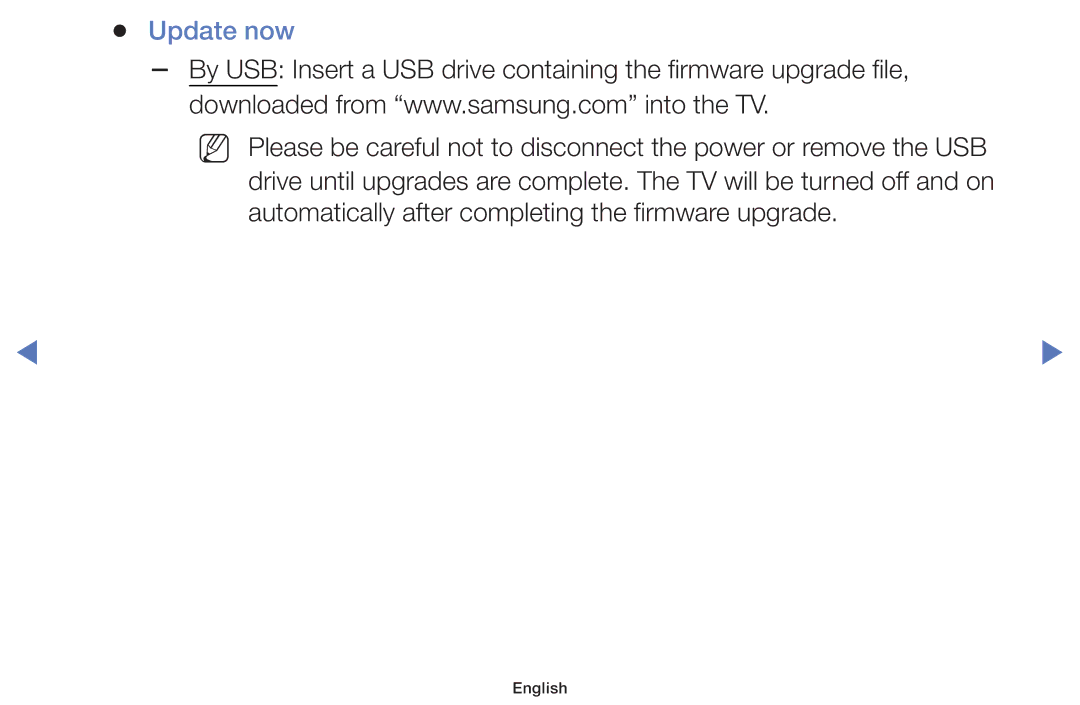 Samsung UA32J5100AWXSQ, UA40J5200AKXXV, UA32J4003AKXXV, UA40J5000AKXXV, UA48J5000AKXXV, UA24J4100AKXXV manual Update now 