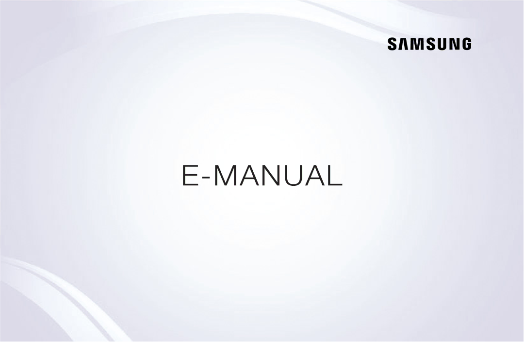 Samsung UA32K4100AKXXV, UA40K5100AKXXV, UA55K5100AKXXV, UA49K5100AKXXV, UA43K5100AKXXV manual Manual 