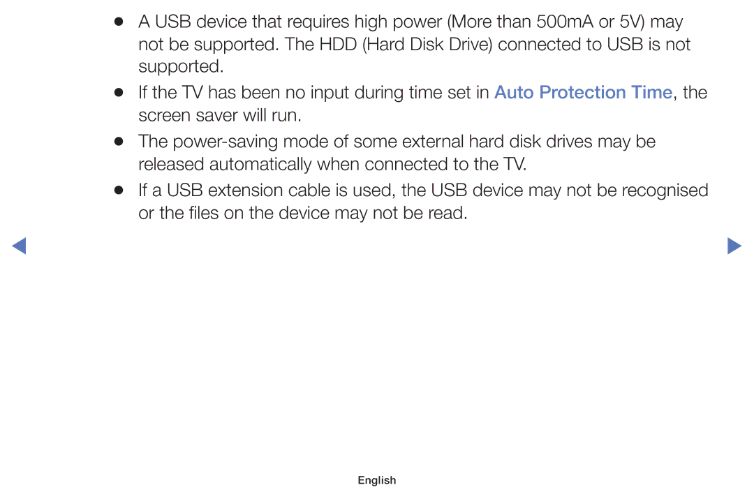 Samsung UA32K4100AKXXV, UA40K5100AKXXV, UA55K5100AKXXV, UA49K5100AKXXV, UA43K5100AKXXV manual English 