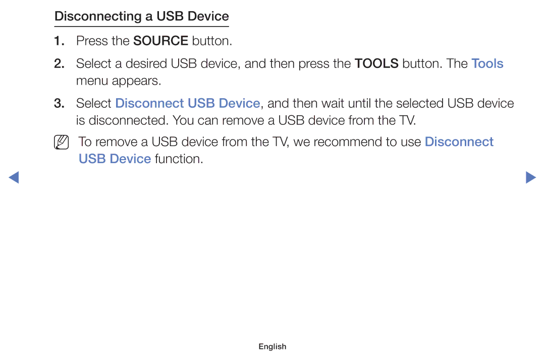 Samsung UA49K5100AKXXV, UA40K5100AKXXV, UA32K4100AKXXV, UA55K5100AKXXV, UA43K5100AKXXV manual English 