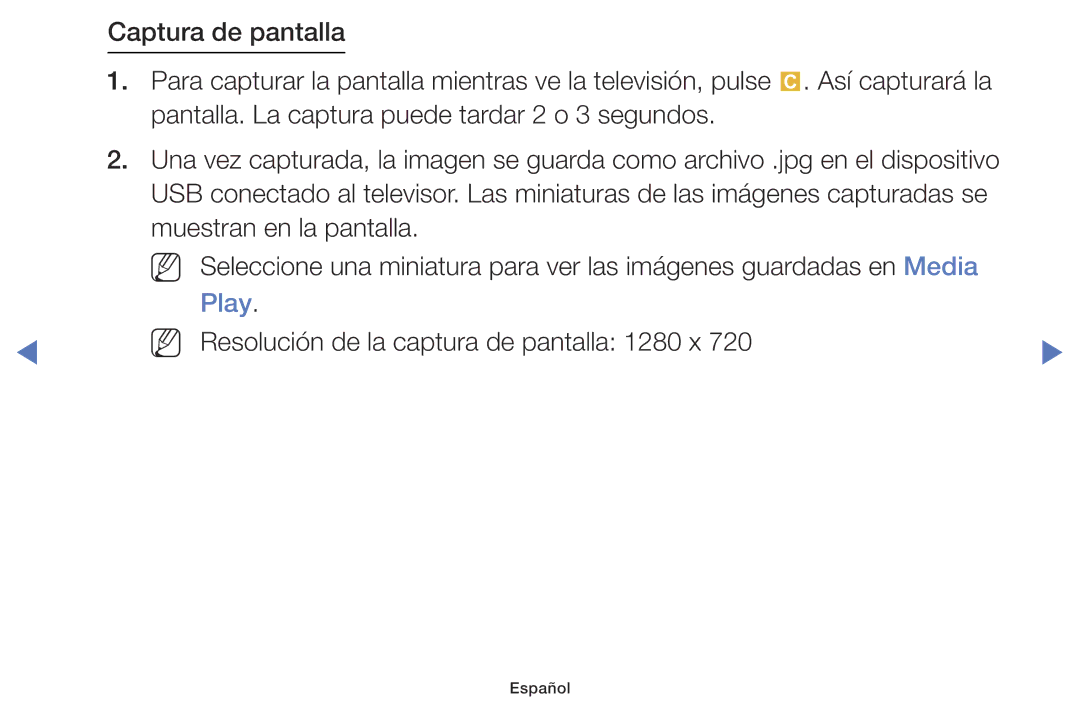 Samsung UA40K5100BWXMV, UA43K5100BWXMV, UA32K5100AWXMV manual Play 