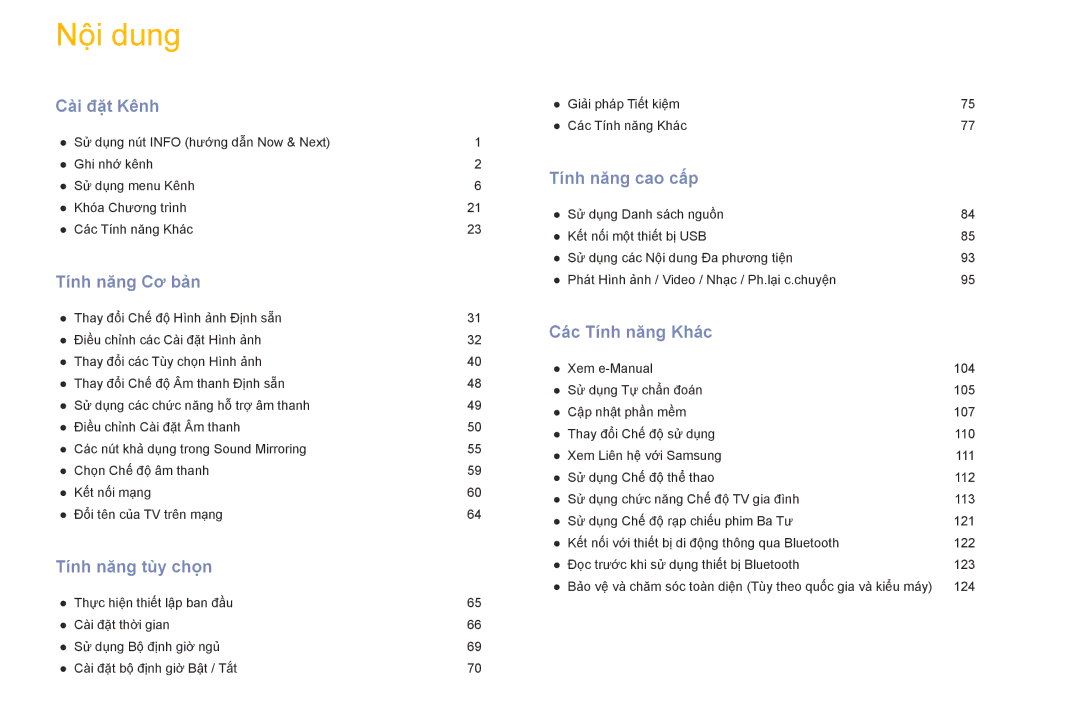 Samsung UA32J4003DKXXV, UA40M5000AKXXV, UA49M5000AKXXV manual Contents 