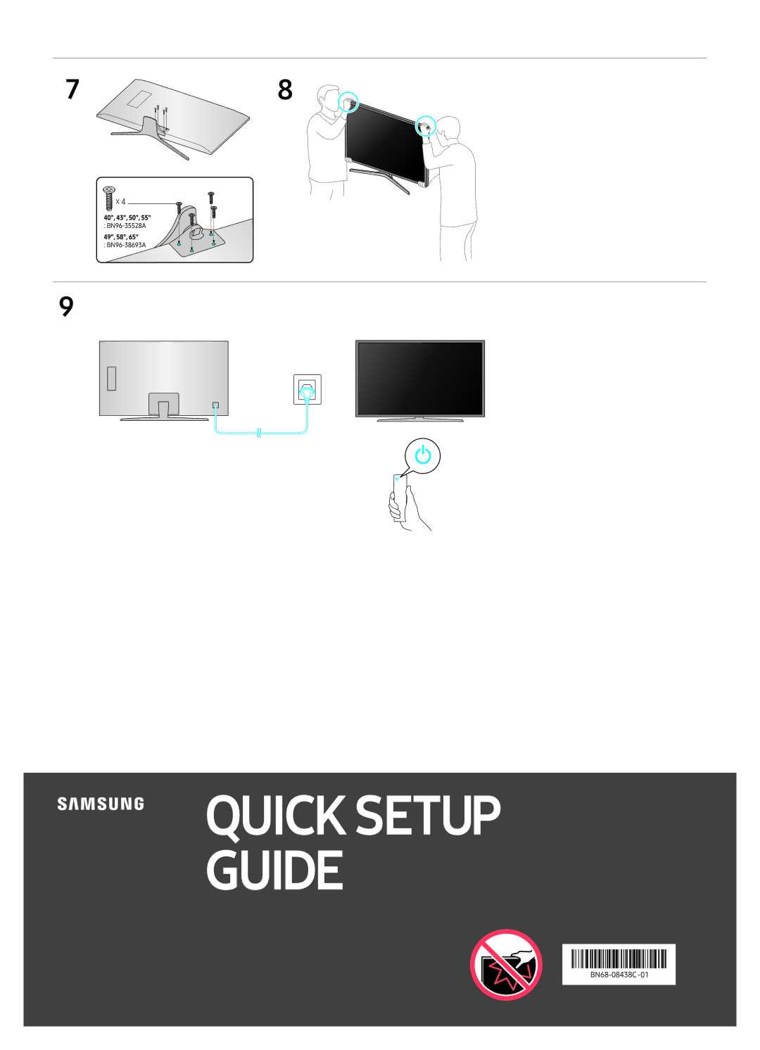 Samsung UA43MU6103KXXV, UA40MU6103KXXV, UA55MU6103KXXV, UA49MU6103KXXV, UA65MU6103KXXV, UA75MU6103KXXV manual 