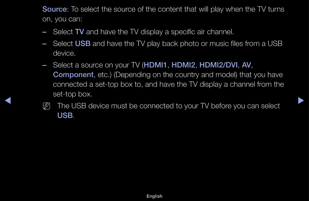 Samsung UA49M5000AKXXV, UA43M5100AKXXV, UA49M5100AKXXV, UA43M5100DKXXV manual English 