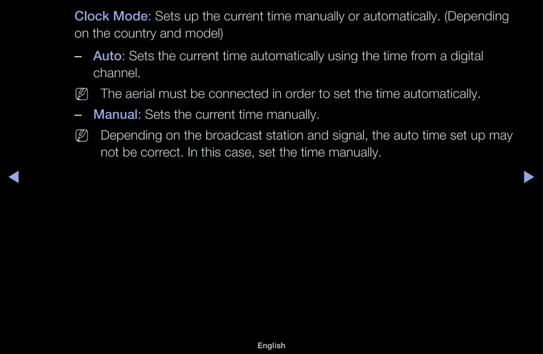 Samsung UA43M5100ARXUM manual English 