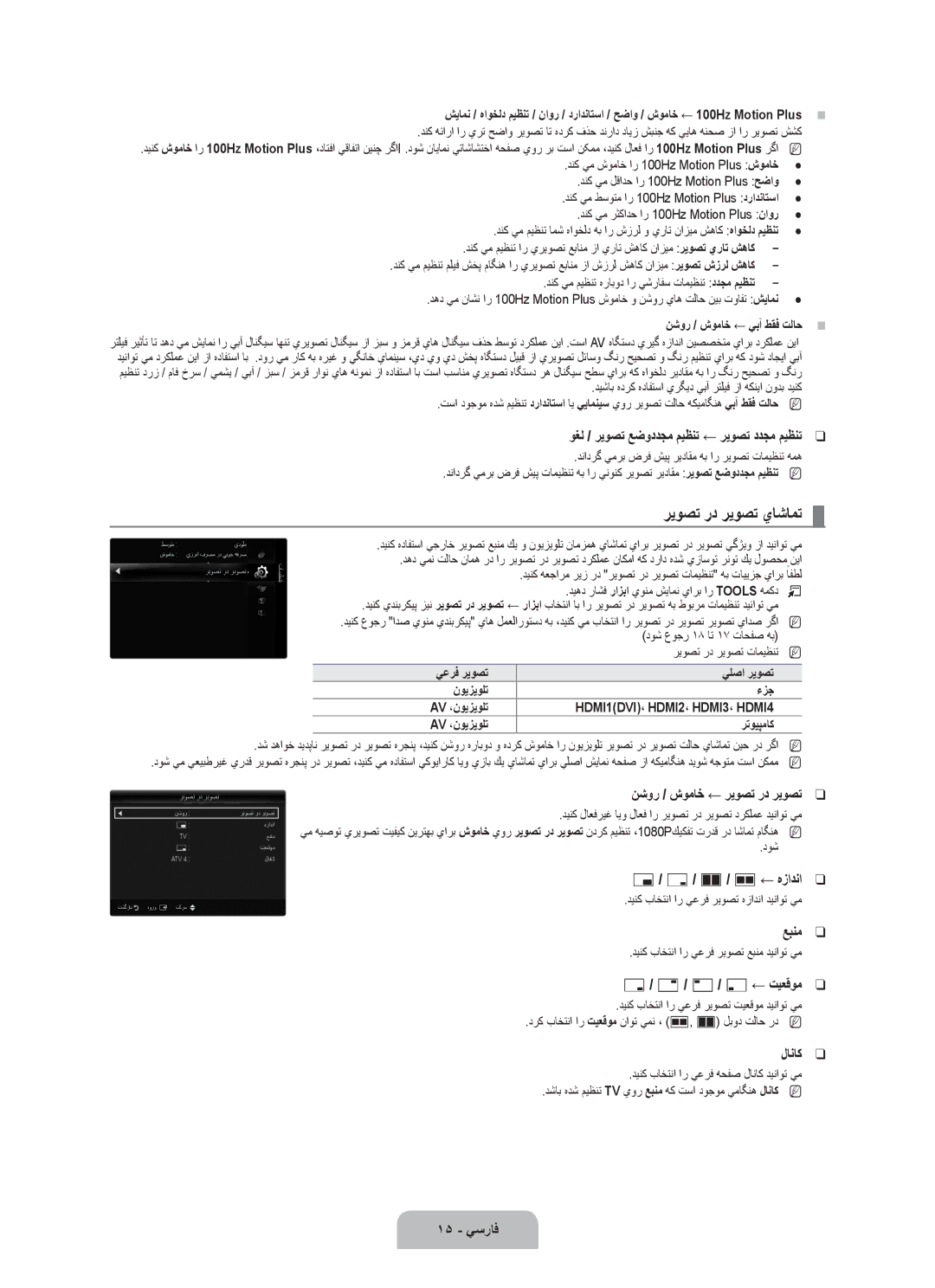 Samsung UA32B6000VRSSK, UA46B6000VRXUM, UA46B6000VRXZN, UA32B6000VRXSQ, UA32B6000VRXZN, UA46B6000VRXHC ريوصت رد ريوصت ياشامت 