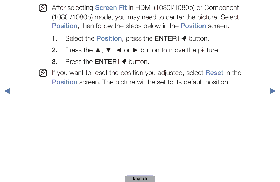 Samsung UA46D5000PMXSQ manual English 