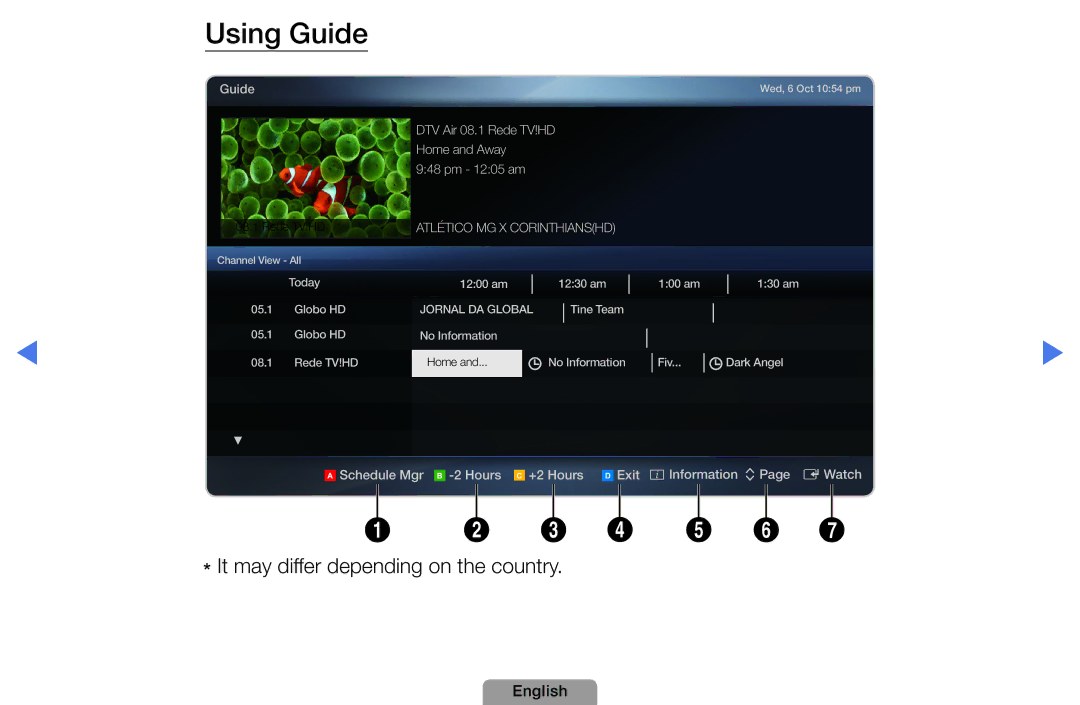 Samsung UA46D5000PMXSQ manual Using Guide 