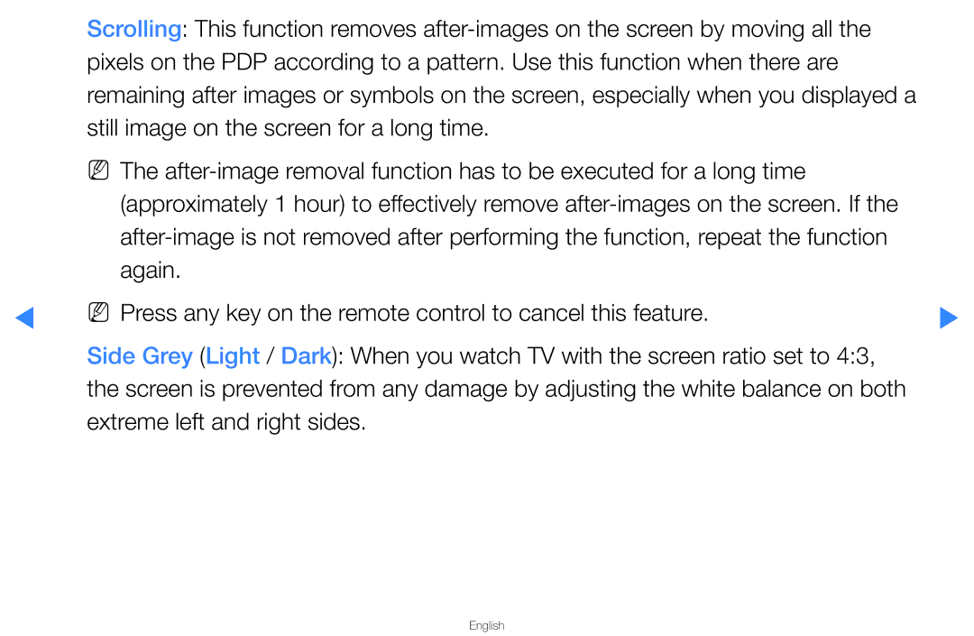 Samsung UA46D5500RMXSQ, UA40D5500RMXSQ manual Extreme left and right sides 