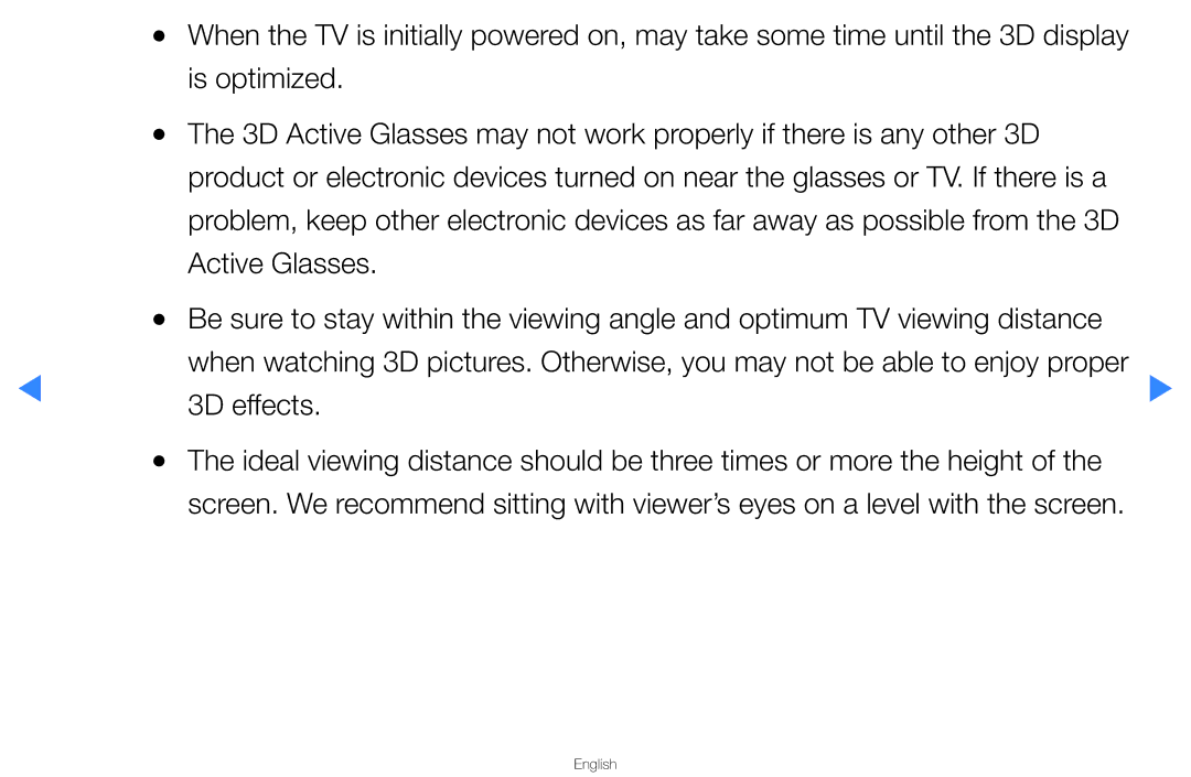 Samsung UA40D5500RMXSQ, UA46D5500RMXSQ manual Active Glasses, 3D effects 